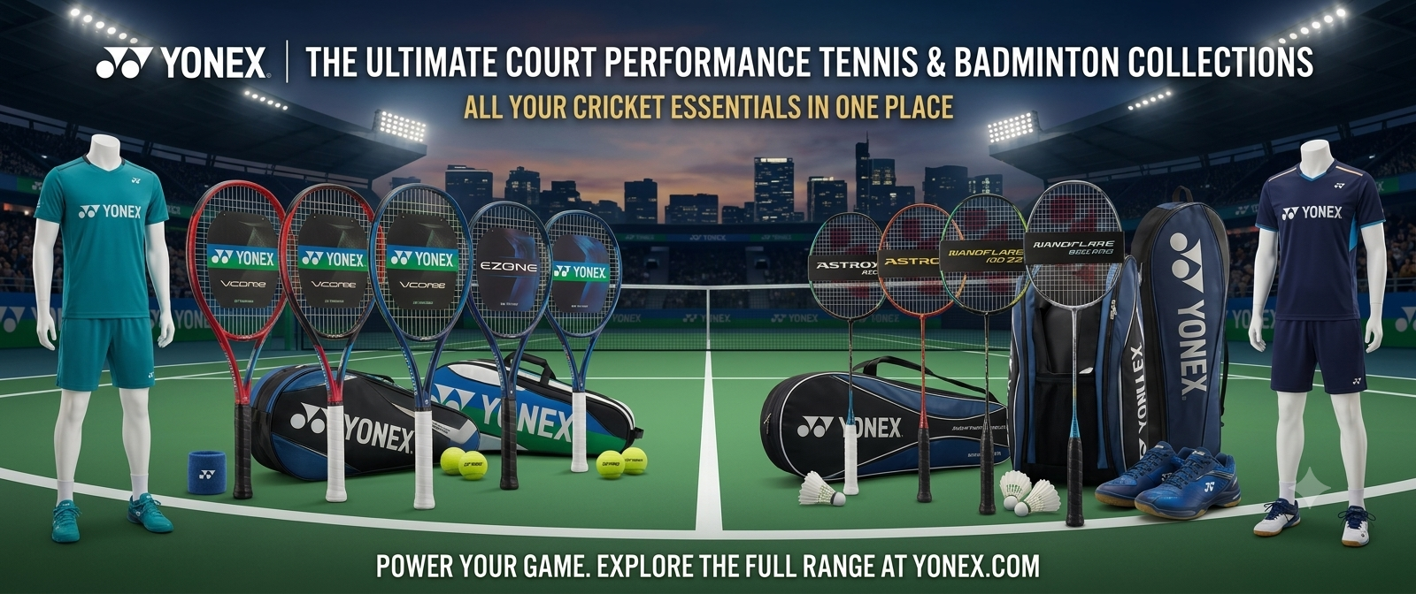 Yonex Pro Badminton Racquet Series