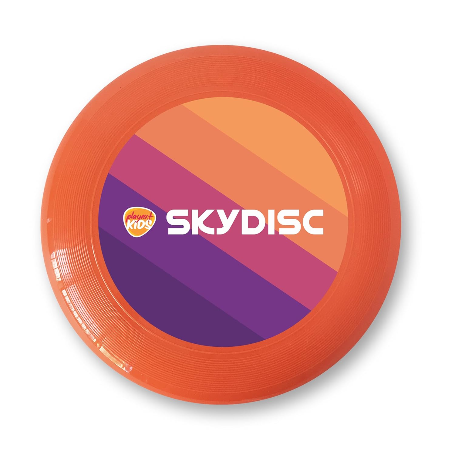 Kids Skydisc - Premium Flying Disc for Kids & Adults - Aerodynamic Frisbee for Outdoor Sports, Beach & Garden Games - High-Performance Throwing Toy, Orange