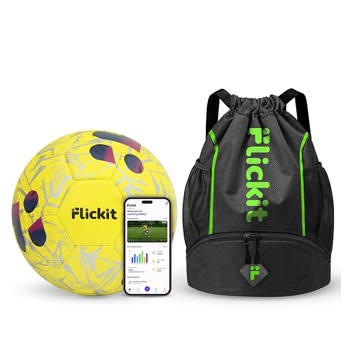 FLICKIT Sports Drawstring Bag Backpack for Men & Women | Football, Gym, Trekking & Travel Use | Water-Resistant Material | Shoe Compartment with Zip Pocket | Lightweight & Spacious