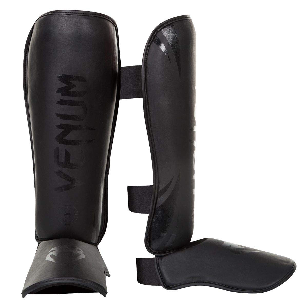 Venum US-VENUM-2050-114-M Challenger Stand-up Shin Guard, Men's Medium (Black)