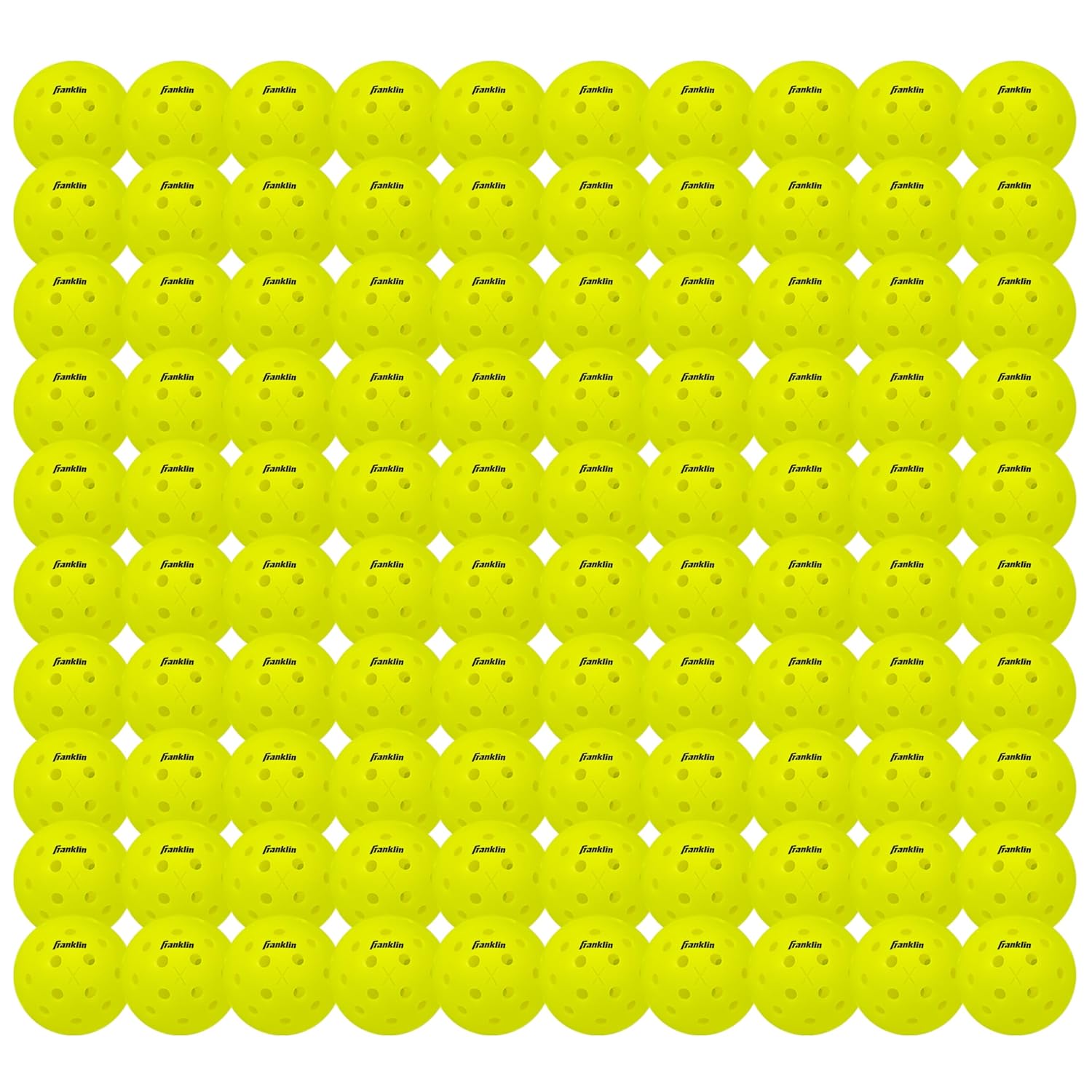 Franklin Sports X-40 Performance Outdoor Pickleballs - USAPA Approved - Official Ball of US Open Pickleball Championships