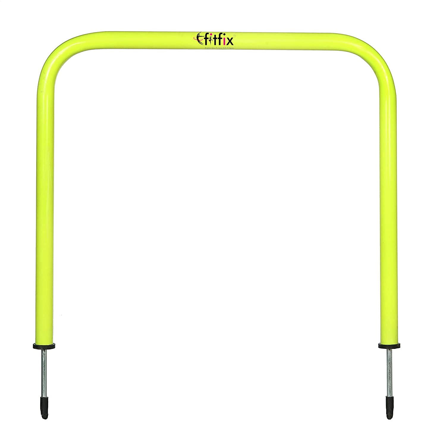 Fitfix� Sports Agility Training Passing Arcs for Soccer Speed Training Set of 5 (Size 18" x 17", Fluorescent Green) (Square)